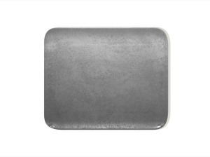 Talerz prostokątny 33x27 cm szary SHALE ? RAK PORCELAIN