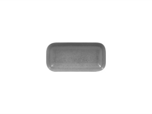 Talerz prostokątny 22x11 cm szary SHALE ? RAK PORCELAIN