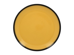 Talerz płaski 21 cm żółty LEA ? RAK PORCELAIN