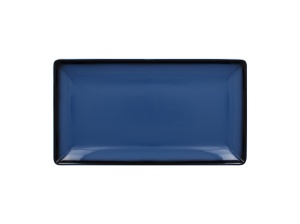 Talerz prostokątny 33x18 cm niebieski LEA ? RAK PORCELAIN