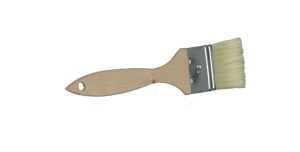 Pędzelek z drewnianą rączką szer.8 cm