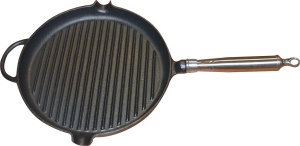Patelnia grillowa okrągła śr. 25 cm
