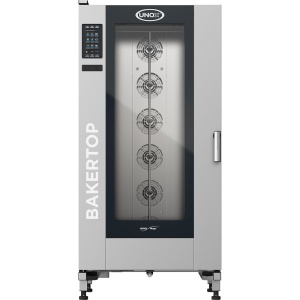 Piec konwekcyjno-parowy piekarski BakerTop Big plus z wózkiem, 16x (600x400 mm),P 38.5 kW, U 400 V
