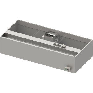 Okap przyścienny skrzyniowy ECONOMIC z łap. B,went. E1 i ośw. 2200x900x450 mm (1 segment)