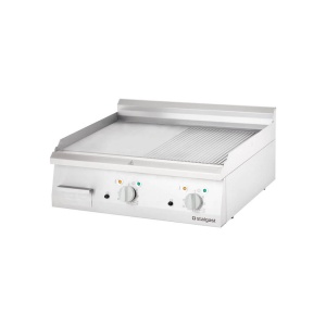 Płyta grillowa elektryczna, gładko-ryflowana, 8.1 kW