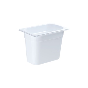 Pojemnik GN 1/4 200 biały poliwęglan