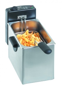 Frytownica elektryczna jednokomorowa 3,6L 205x540x280mm | Bartscher MINI II