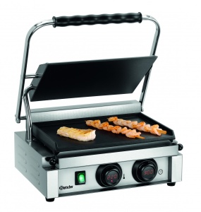 Grill kontaktowy Panini MDI - powierzchnia gładka 340 mm