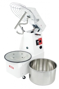 Miesiarka spiralna do ciasta z podnoszonym hakiem i wyjmowaną dzieżą RQT 50 litrów 400V 2 prędkości