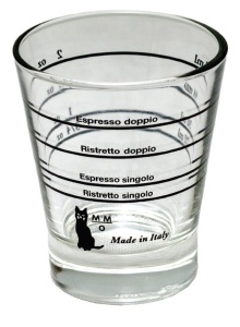 Szklana miarka do espresso 60ml