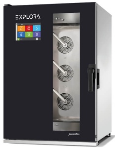 Piec konwekcyjno-parowy Explora Prometeo 12xGN1/1 sonda system myjący 21,5kW