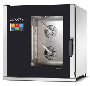 Piec konwekcyjno-parowy Explora Colombo 7xGN1/1 sonda system myjący 10,5kW