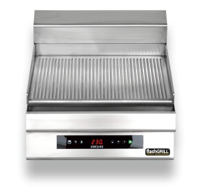 Płyta grillowa elektryczna nastawna ryflowana Zernike