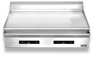 Płyta grillowa elektryczna nastawna podwójna gładka Zernike