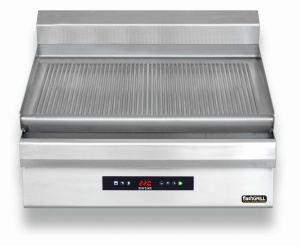 Płyta grillowa elektryczna nastawna podwójna ryflowana Zernike