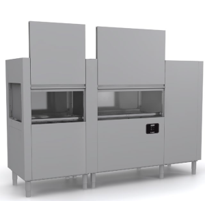 Zmywarka tunelowa KRUPPS EVOLUTION LINE moduły mycia wstępnego, płukania końcowego, suszenia