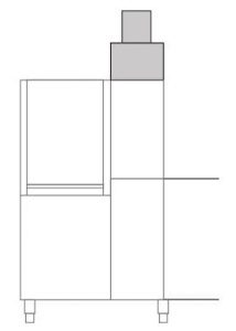 Mechaniczny wyciąg pary do zmywarek KRUPPS EVOLUTION LINE