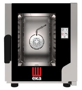 Piec konwekcyjno - parowy Evolution New 5 x GN2/3 elektryczny z bezpośrednim natryskiem,ekranem dotykowym | Hendi EKF523NTUD