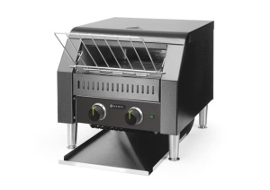 Toster przelotowy podwójny, czarny | Hendi 261354