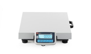 Waga paczkowa przenośna LCD z legalizacją, seria EKO+, 150 kg | Hendi BEK+C050X060150-F