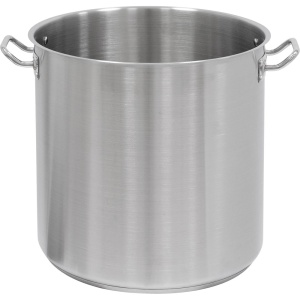 Garnek wysoki bez pokrywki, stalowy, o średnicy 200 mm, V 6.3 l