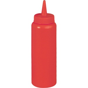 Dyspenser do sosów, czerwony, V 0.35 l