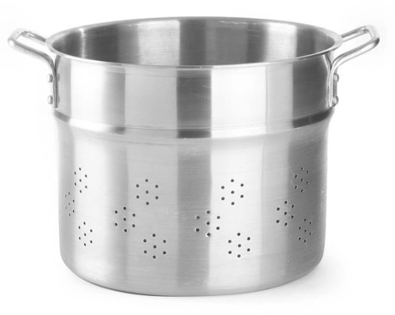 Wkład do gotowania pierogów, kopytek i makaronu - Profi Line, perforowany 21 l; śr. 320 x 270 h | Hendi 619100