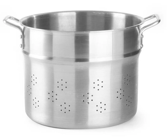Wkład do gotowania pierogów, kopytek i makaronu - Profi Line, perforowany 29 l; śr. 360 x 290 h | Hendi 619209