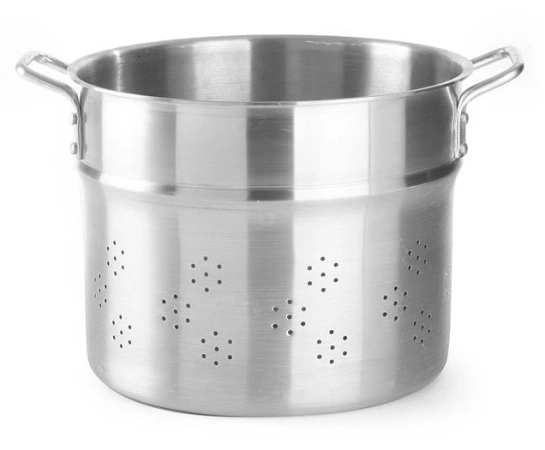 Wkład do gotowania pierogów, kopytek i makaronu - Profi Line, perforowany 41 l; śr. 400 x 330 h | Hendi 619308