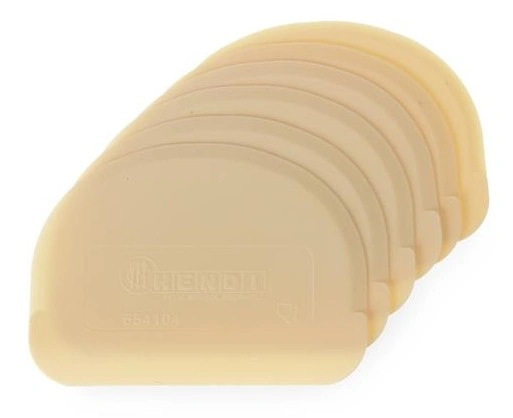 Skrobka do ciasta zestaw 6 szt. – Półokrągła | Hendi 554166