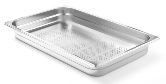 Pojemnik GN 1/1 - perforowany - 530x325 mmwysokość 40 mm | Hendi 802243