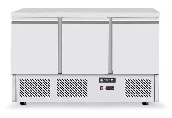 Stól chłodniczy 3-drzwiowy z blatem roboczym | Hendi 232026