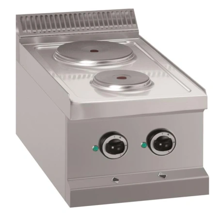 Kuchnia elektryczna nastawna - 1 x 1,5 kW, 1 x 2,6 kW