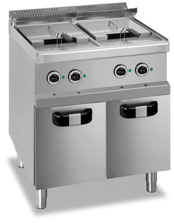 Frytownica z szafką - elektryczna , 2x13 l, linia 700