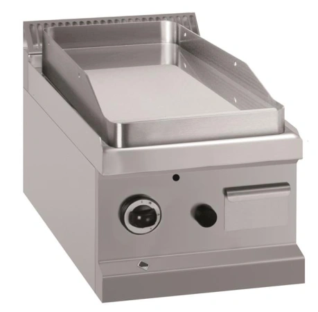 Płyta grillowa stołowa - gazowa, gładka, linia 700