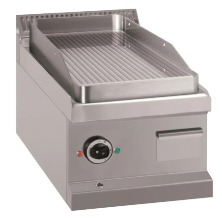  Płyta grillowa stołowa - elektryczna, ryflowana, linia 700