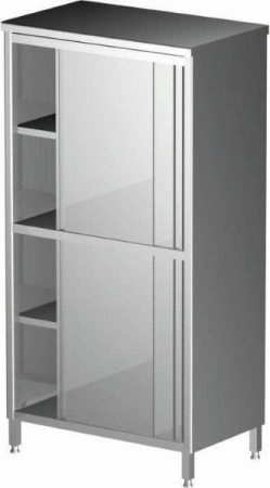 Szafa przelotowa z drzwiami suwanymi - skręcana 811108 | Hendi 811108