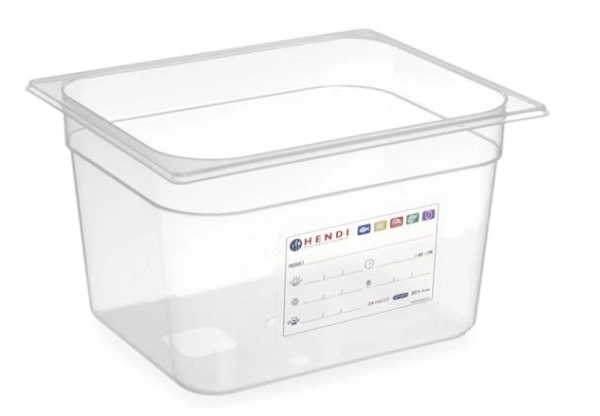 Pojemnik GN HACCP 1/2 200mm | Hendi 880159