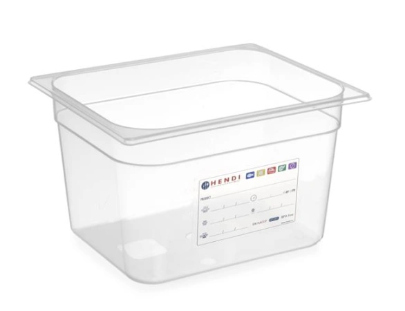 Pojemnik GN HACCP 1/2 100mm | Hendi 880173