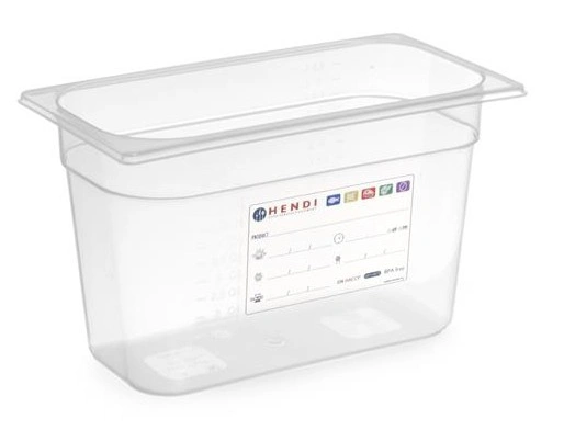 Pojemnik GN HACCP 1/3 100mm | Hendi 880272