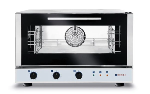Piec konwekcyjny z nawilżaniem 3x GN 1/1 – elektryczny, sterowanie manualne Hendi 225684