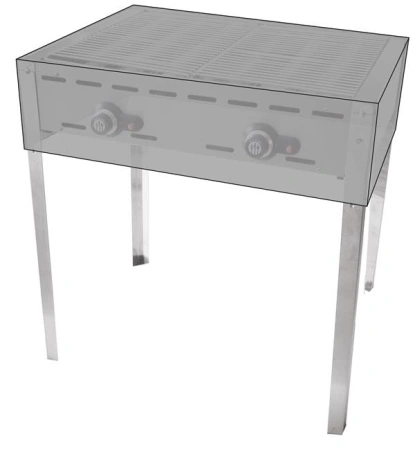 Pokrowiec na Grill 149706 z folii PEVA Hendi 144947