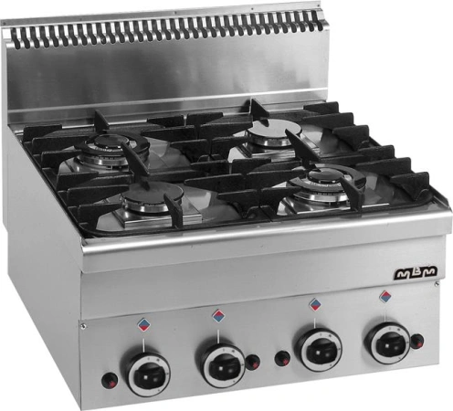 Kuchnia gazowa stołowa MBM600 4-palnikowa