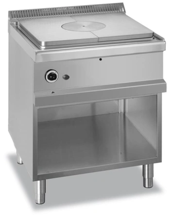 Płyta grzewcza gazowa na podstawie z trzech stron zamkniętej, linia 700