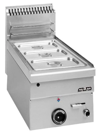 Bemar stołowy, gazowy MBM600 Hendi GBM46