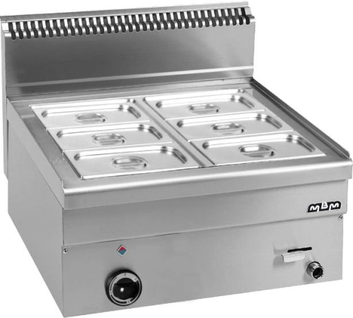 Bemar stołowy, gazowy MBM600 Hendi GBM66