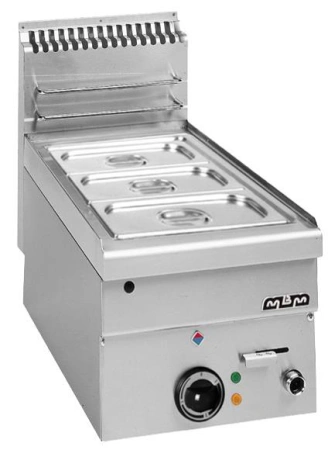 Bemar stołowy, elektryczny MBM600 Hendi EBM46