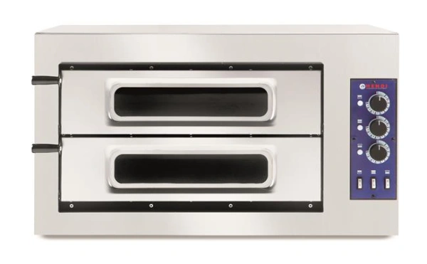 Piec do pizzy Basic 2/50 VETRO | Hendi 226896
