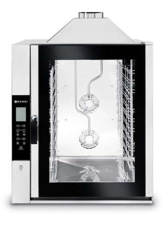 Piec konwekcyjno - parowy TOUCH CONTROL 11x GN 1/1, gazowy - sterowanie elektroniczne