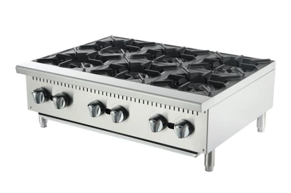 Kuchnia gazowa nastawna - moc 6 x 7,33 kW